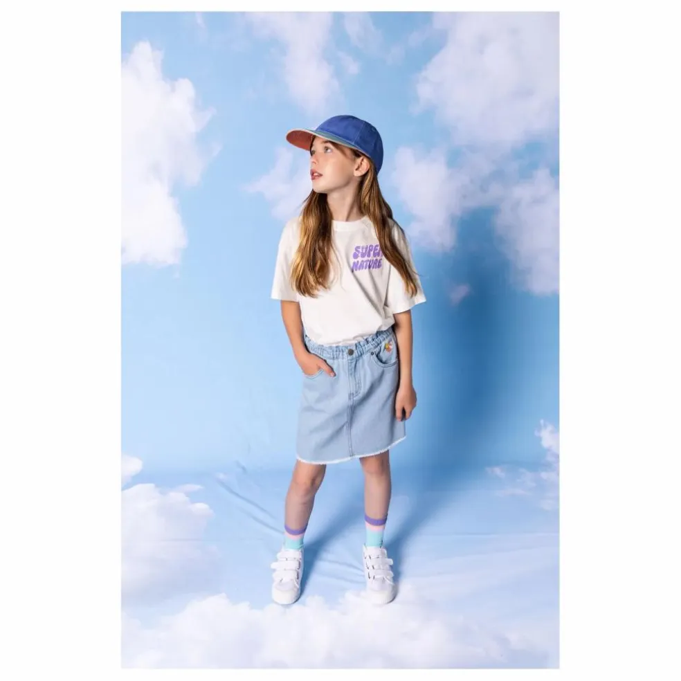 T-shirt Luna Coton Bio | Blanc cassé