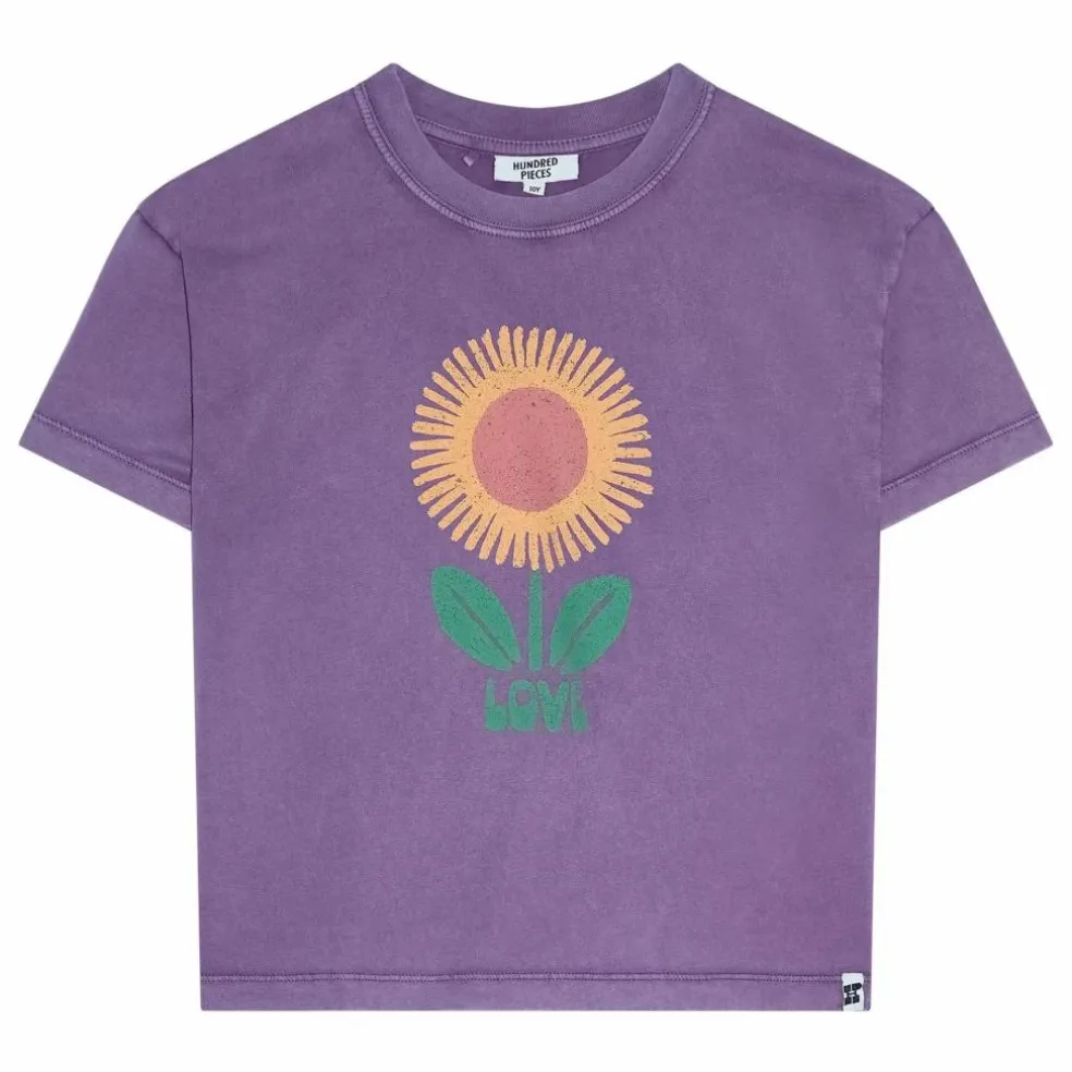 T-shirt Luna Coton Bio | Mauve