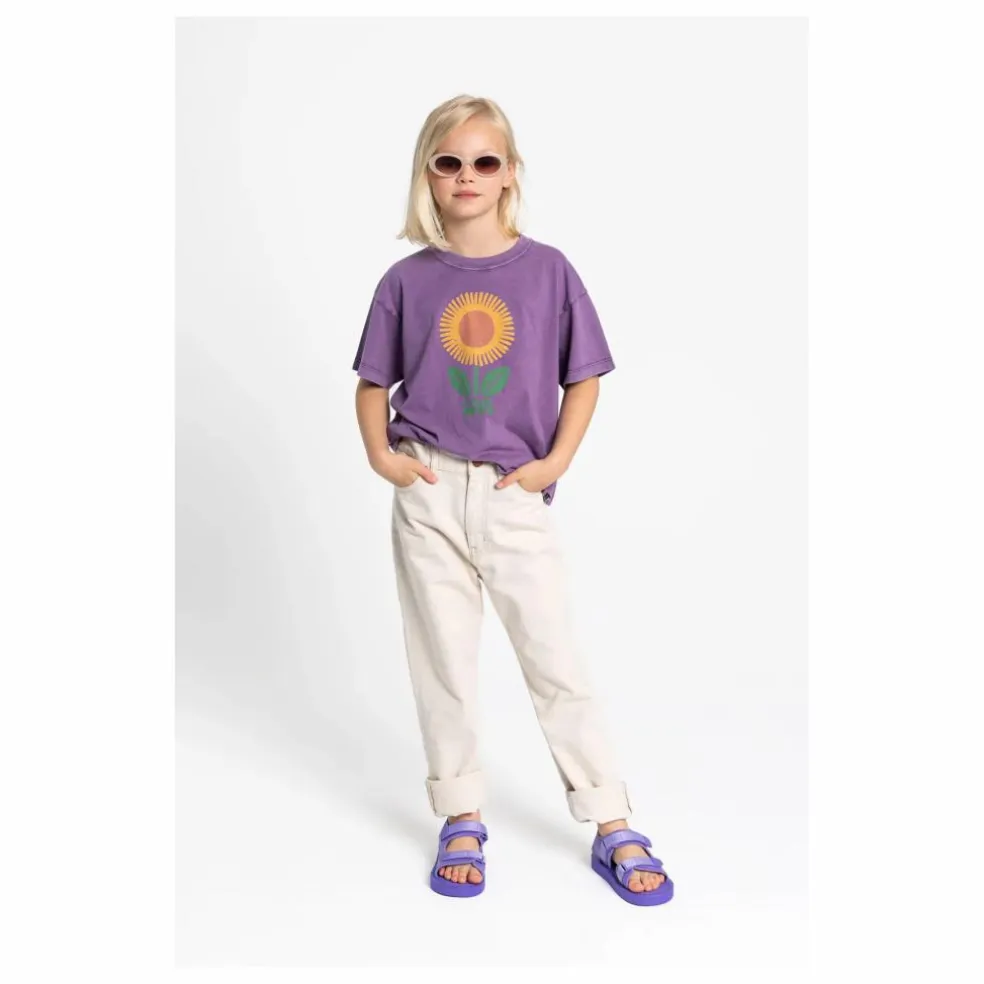 T-shirt Luna Coton Bio | Mauve