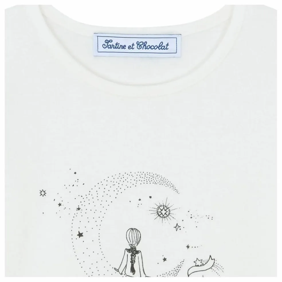 T-shirt Lune | Blanc