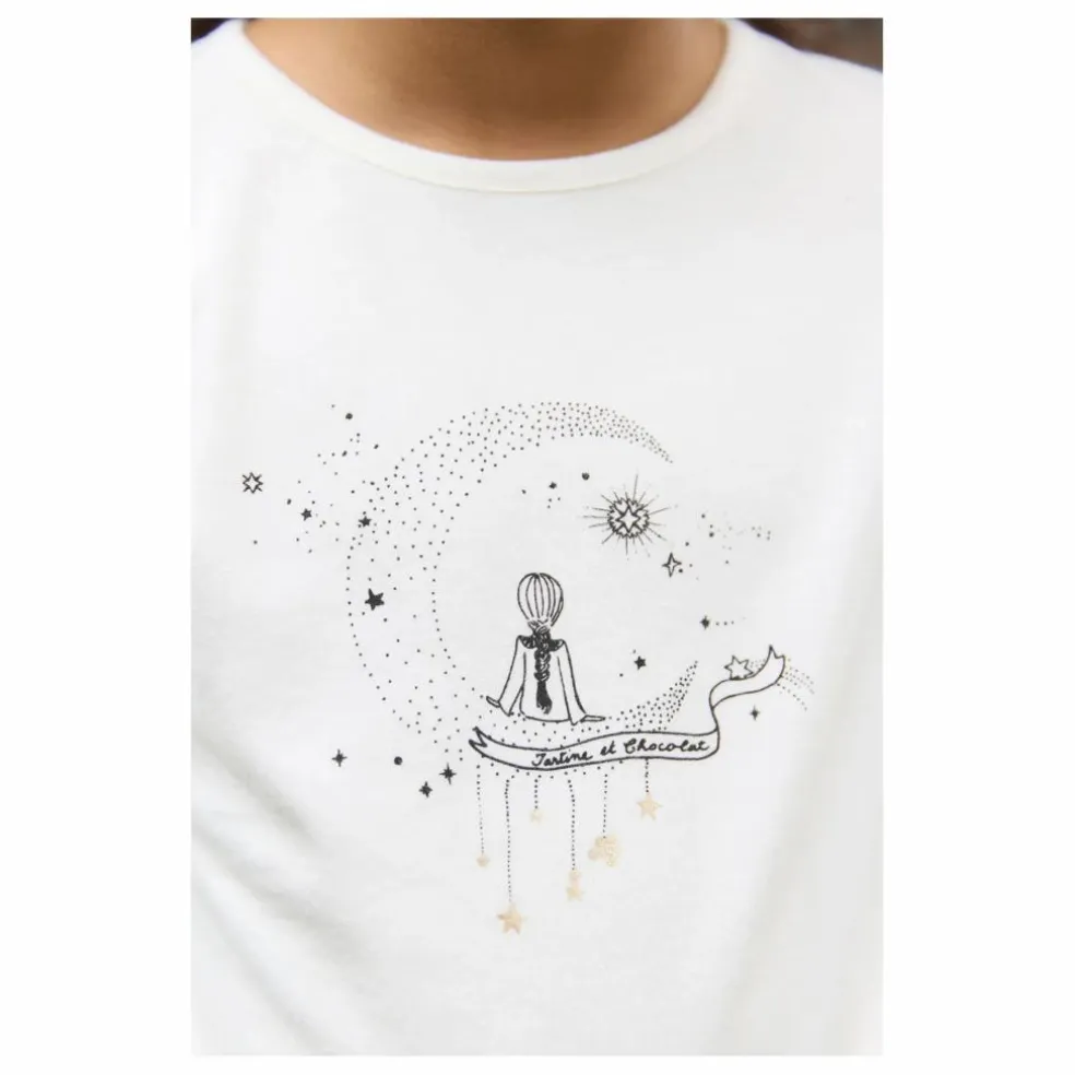 T-shirt Lune | Blanc
