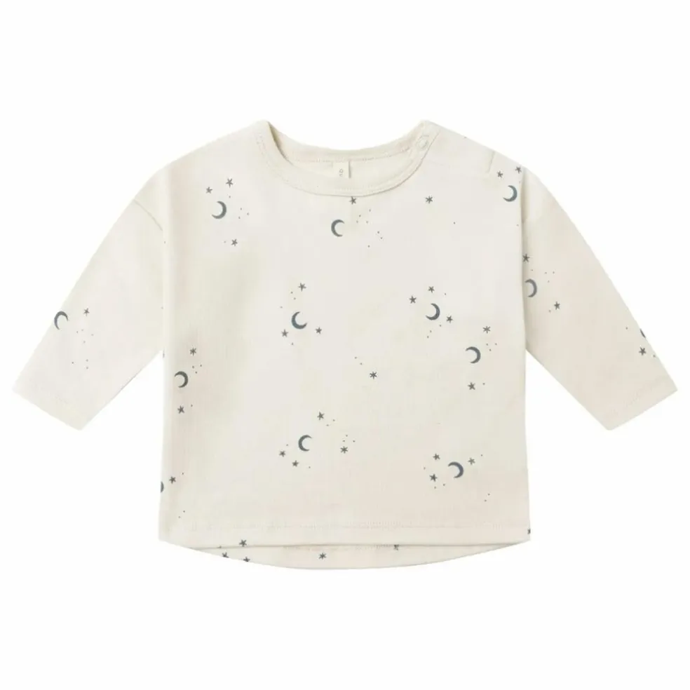 T-shirt Lunes Coton Bio | Ecru