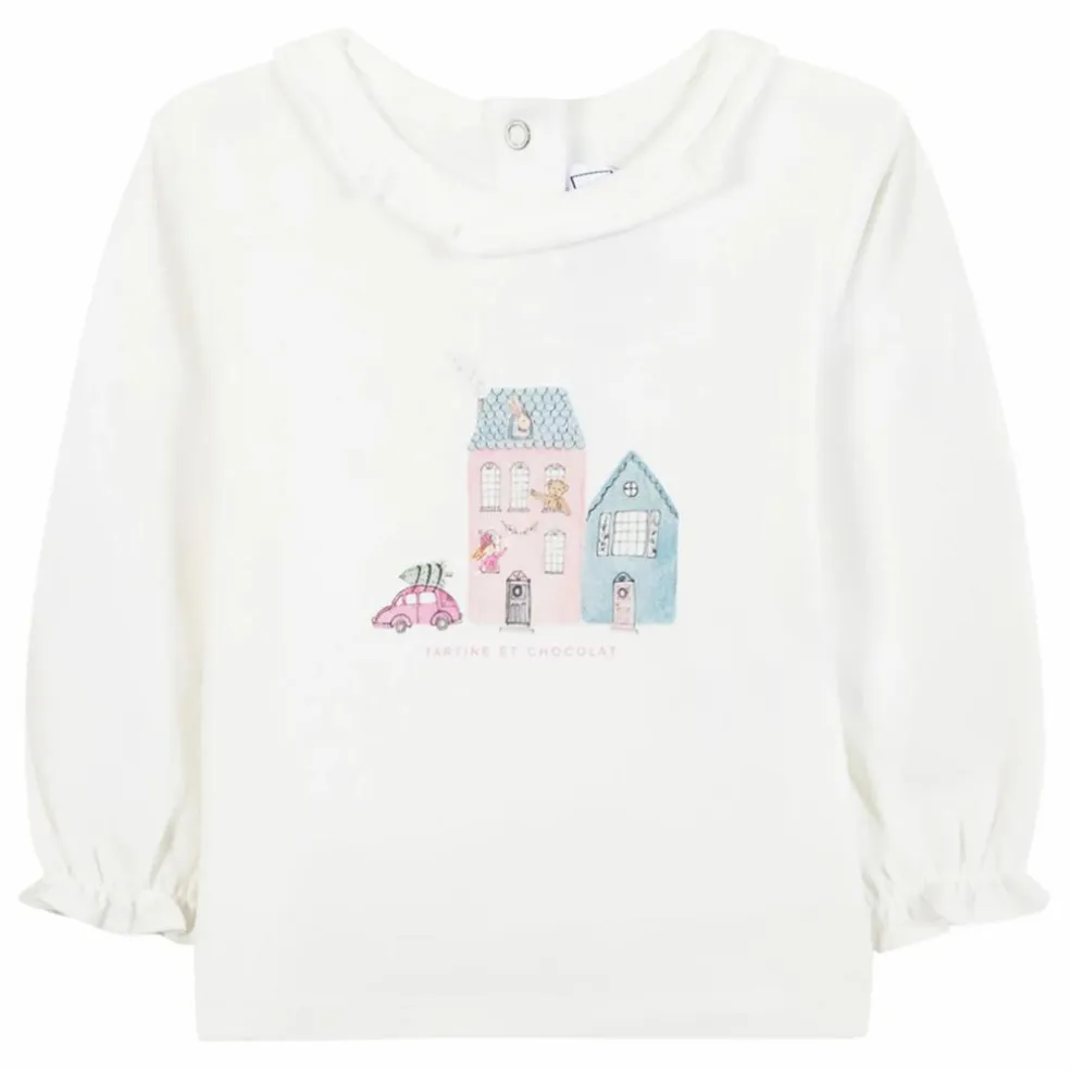 T-shirt Maisons | Blanc