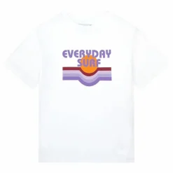 T-shirt Manches Courte Coton Bio EVERYDAY SURF | Blanc