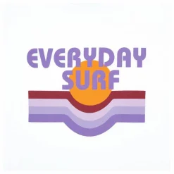 T-shirt Manches Courte Coton Bio EVERYDAY SURF | Blanc