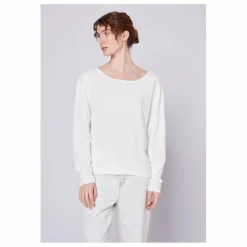 T-shirt Manches Longues Col Rond Aksun | Blanc