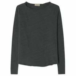 T-shirt Manches Longues Col Bateau Sonoma | Noir