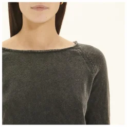 T-shirt Manches Longues Col Bateau Sonoma | Noir