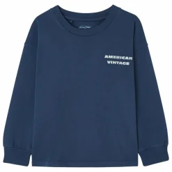 T-shirt Manches Longues Fizvalley | Bleu marine