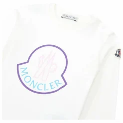 T-shirt Manches Longues Logo | Ecru