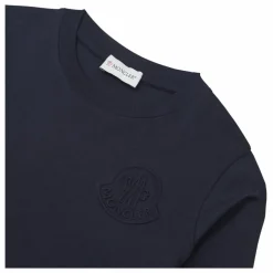 T-Shirt Manches Longues Uni | Bleu marine