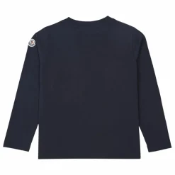 T-Shirt Manches Longues Uni | Bleu marine