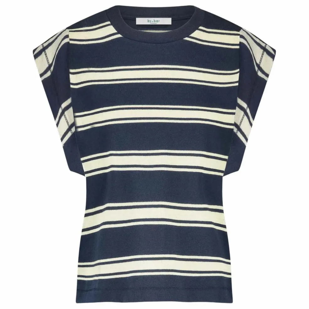 T-shirt Manson Rayé | Bleu marine