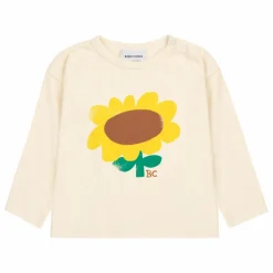 T-Shirt Marguerite Coton Bio | Jaune pâle