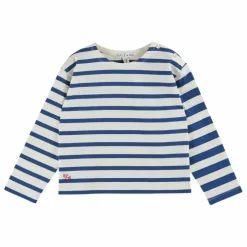T-shirt Marinière Coton Bio | Ecru