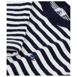 T-shirt Marinière Coton Bio | Bleu marine