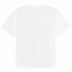 T-shirt Nanna Chat Coton Bio | Blanc