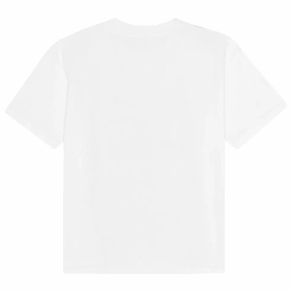 T-shirt Nanna Chat Coton Bio | Blanc