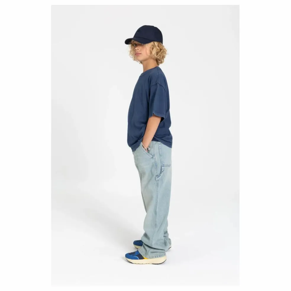 T-shirt Nils Coton Bio | Bleu marine