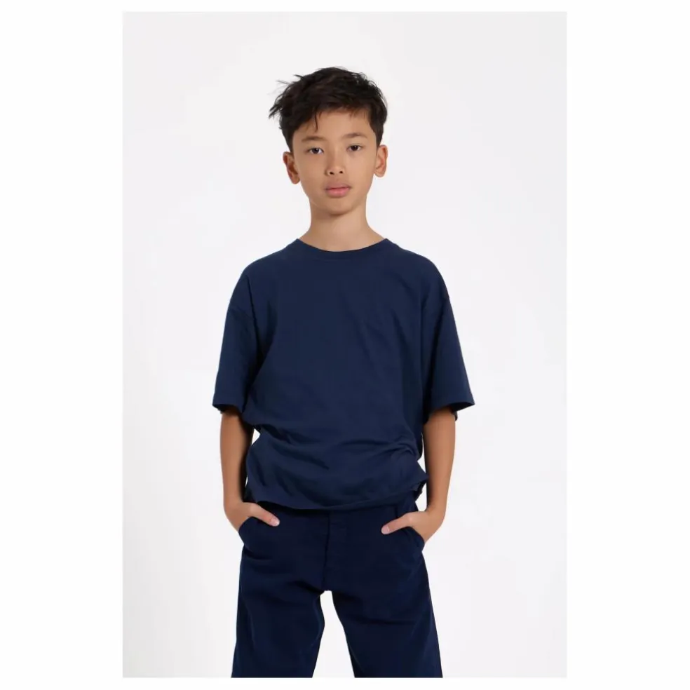 T-shirt Nils Coton Bio | Bleu délavé