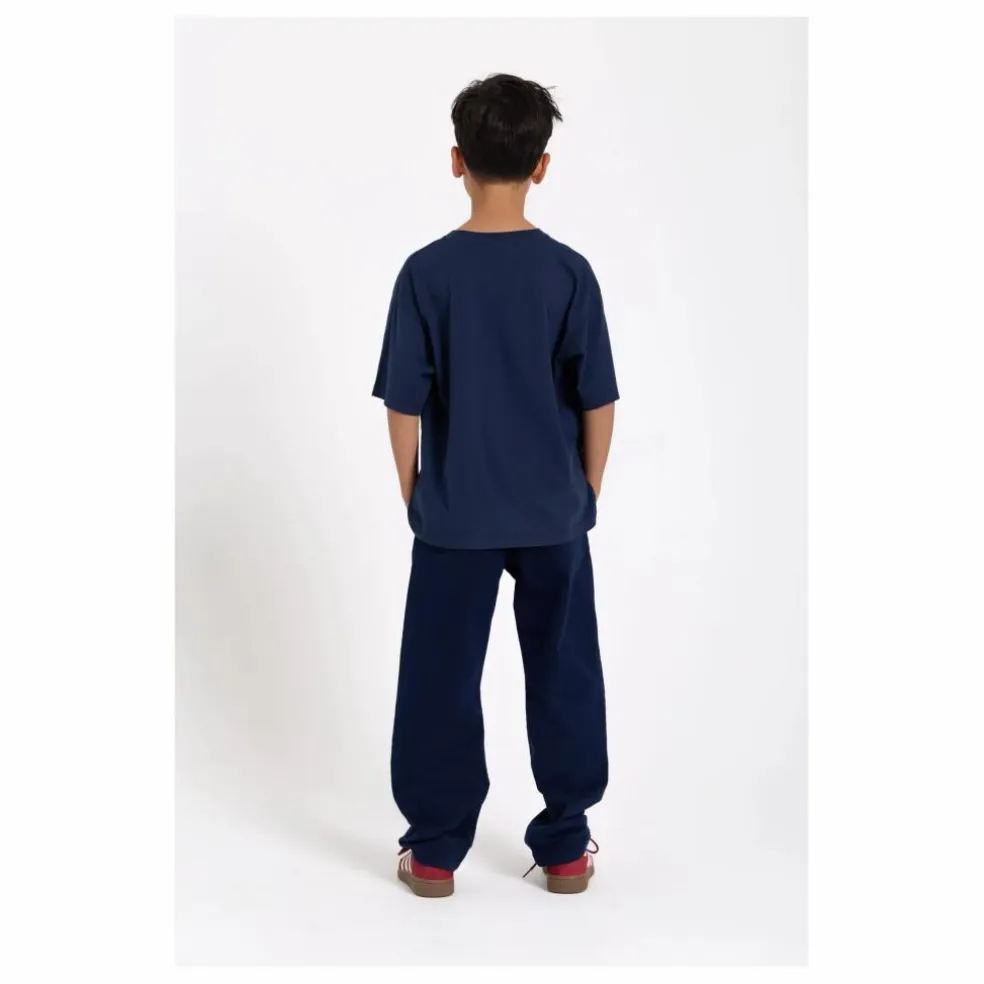 T-shirt Nils Coton Bio | Bleu délavé