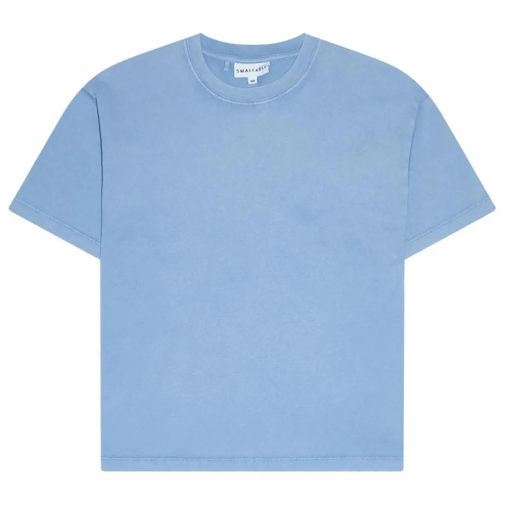 T-shirt Nils Coton Bio | Bleu gris