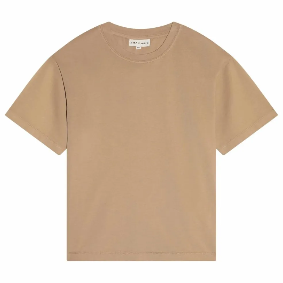 T-shirt Nils Coton Bio | Taupe