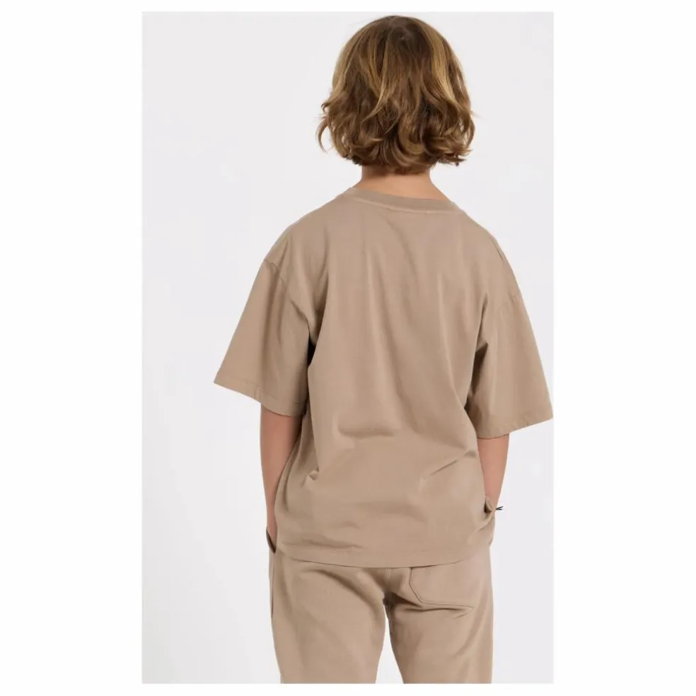T-shirt Nils Coton Bio | Taupe