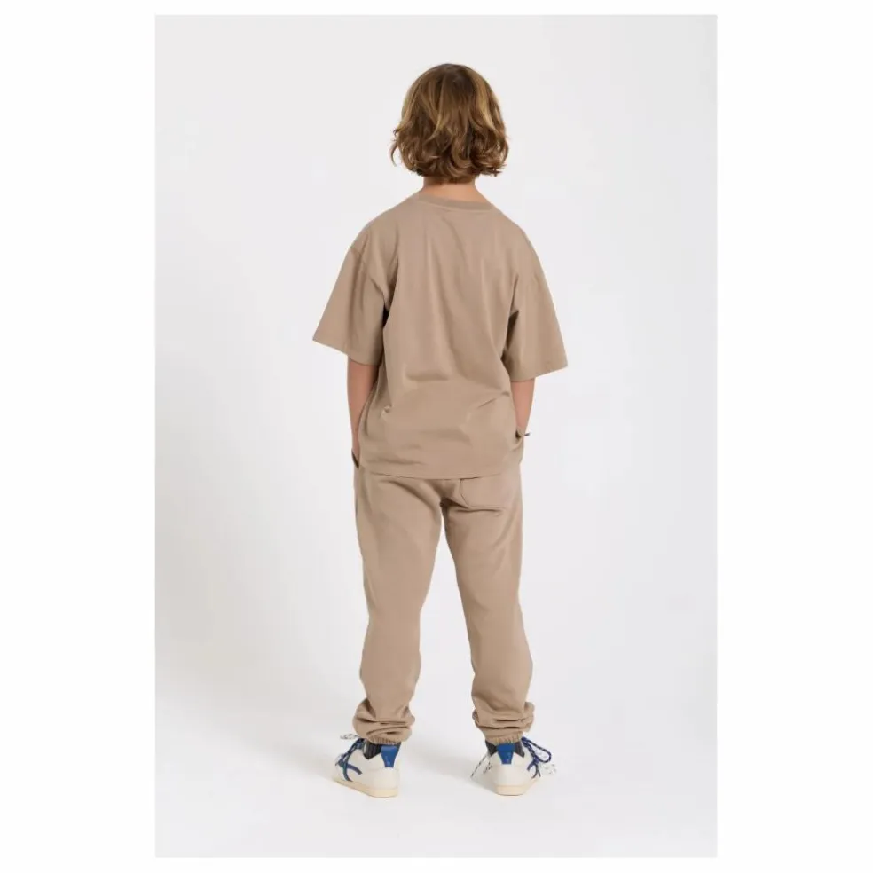 T-shirt Nils Coton Bio | Taupe