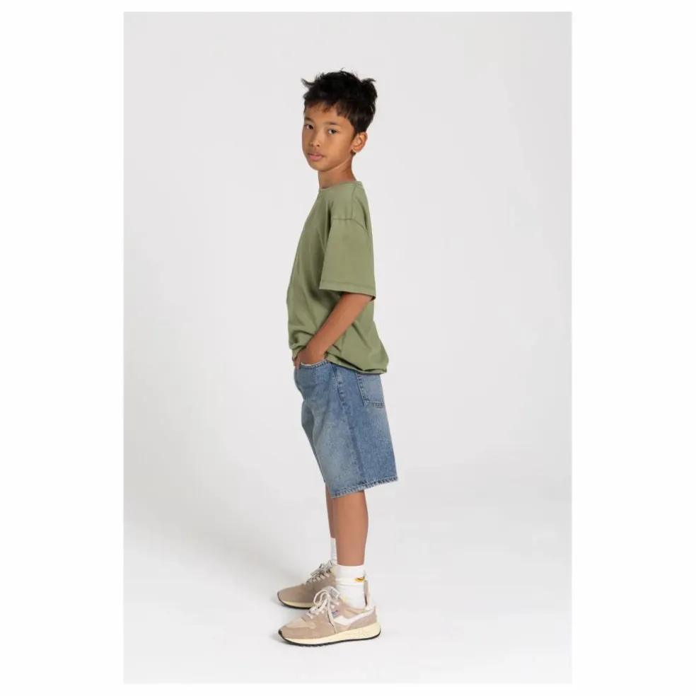 T-shirt Nils Coton Bio | Vert kaki clair
