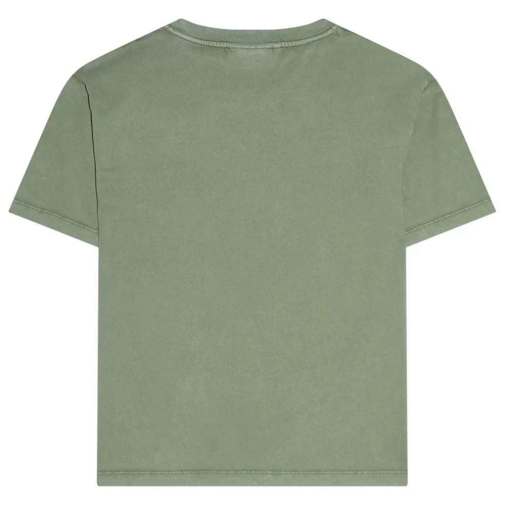 T-shirt Nils Coton Bio | Vert kaki clair