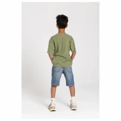 T-shirt Nils Coton Bio | Vert kaki clair