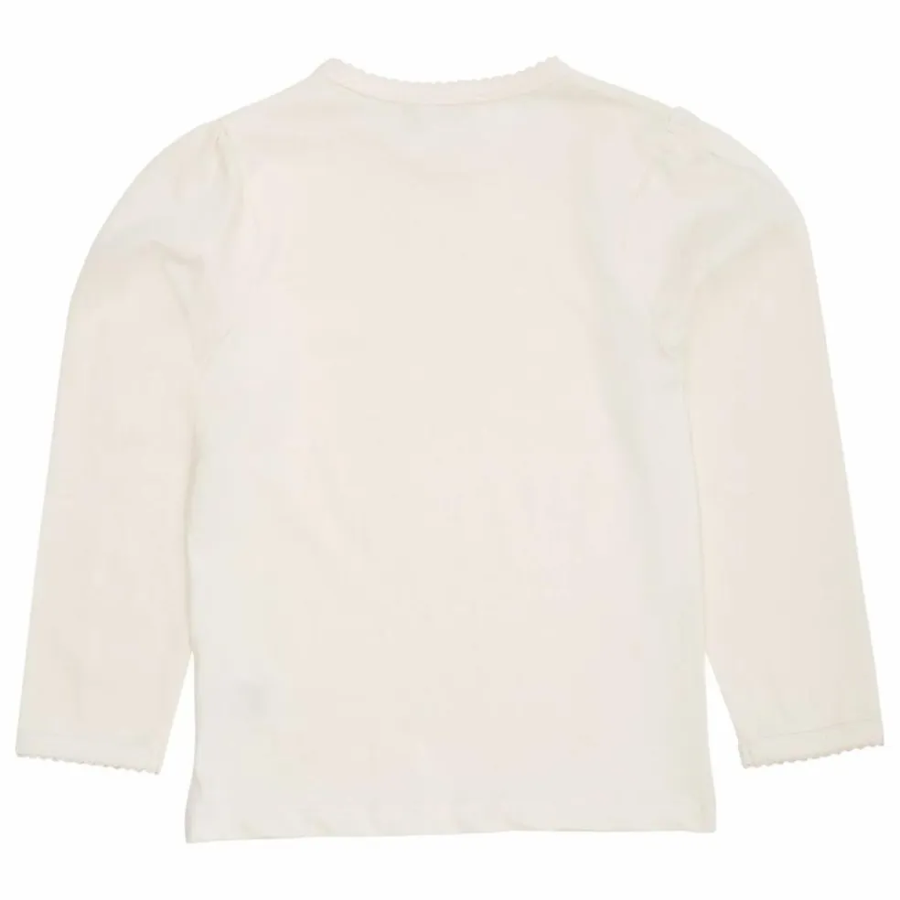 T-shirt Nœud Coton Bio | Crème