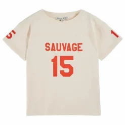 T-Shirt Numéro Coton Bio | Ecru