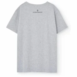 T-Shirt Oversize Big Rooster | Gris chiné