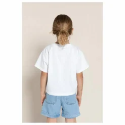 T-shirt Oversized Crop Coton Bio | Blanc
