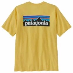 T-shirt P-6 Logo Responsibili Fibres Recyclées | Jaune