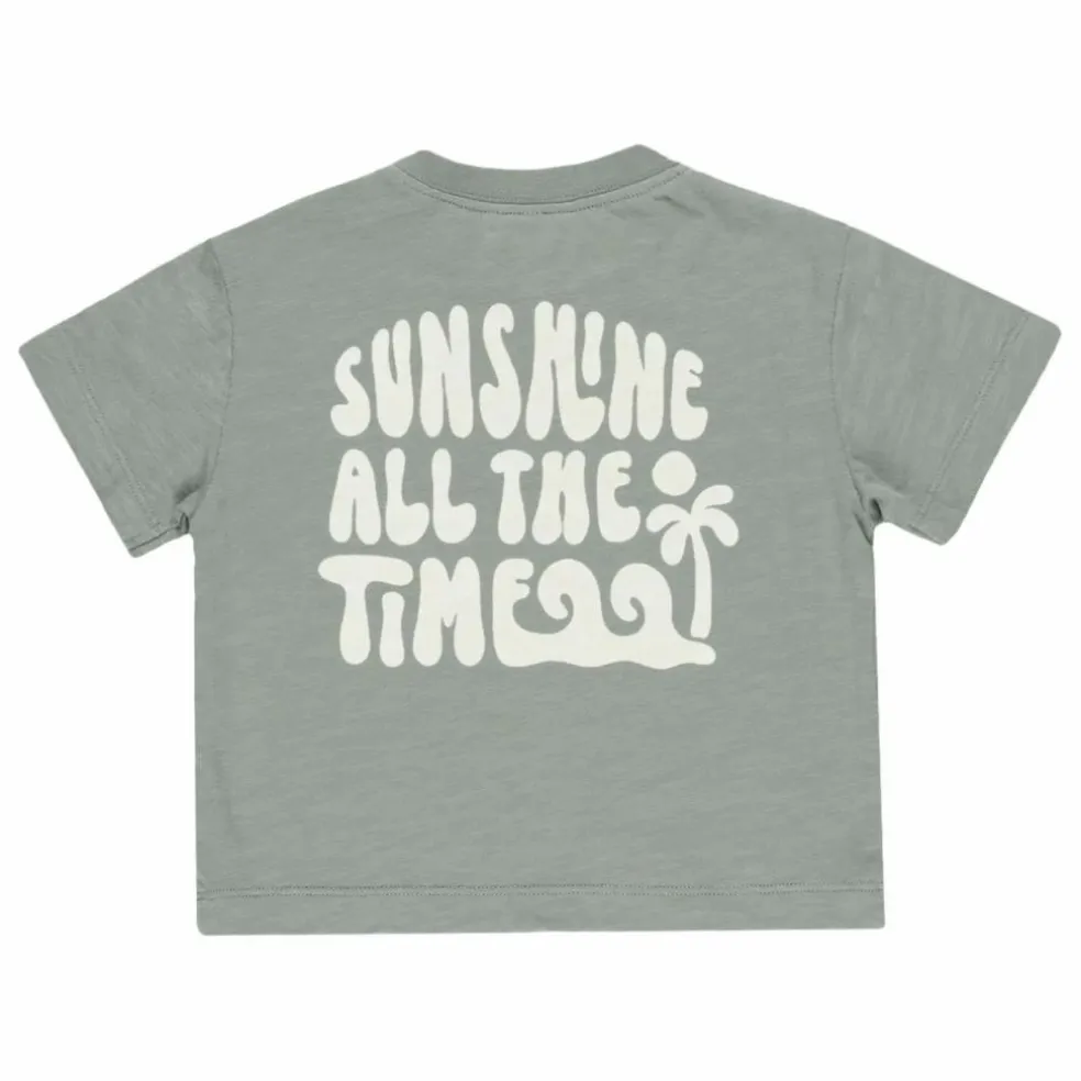 T-shirt Palmier | Sauge