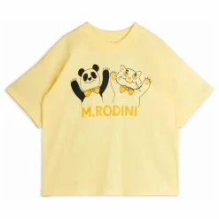 T-shirt Panda Coton Bio | Jaune