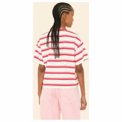 T-shirt Paulina Rayé | Blanc