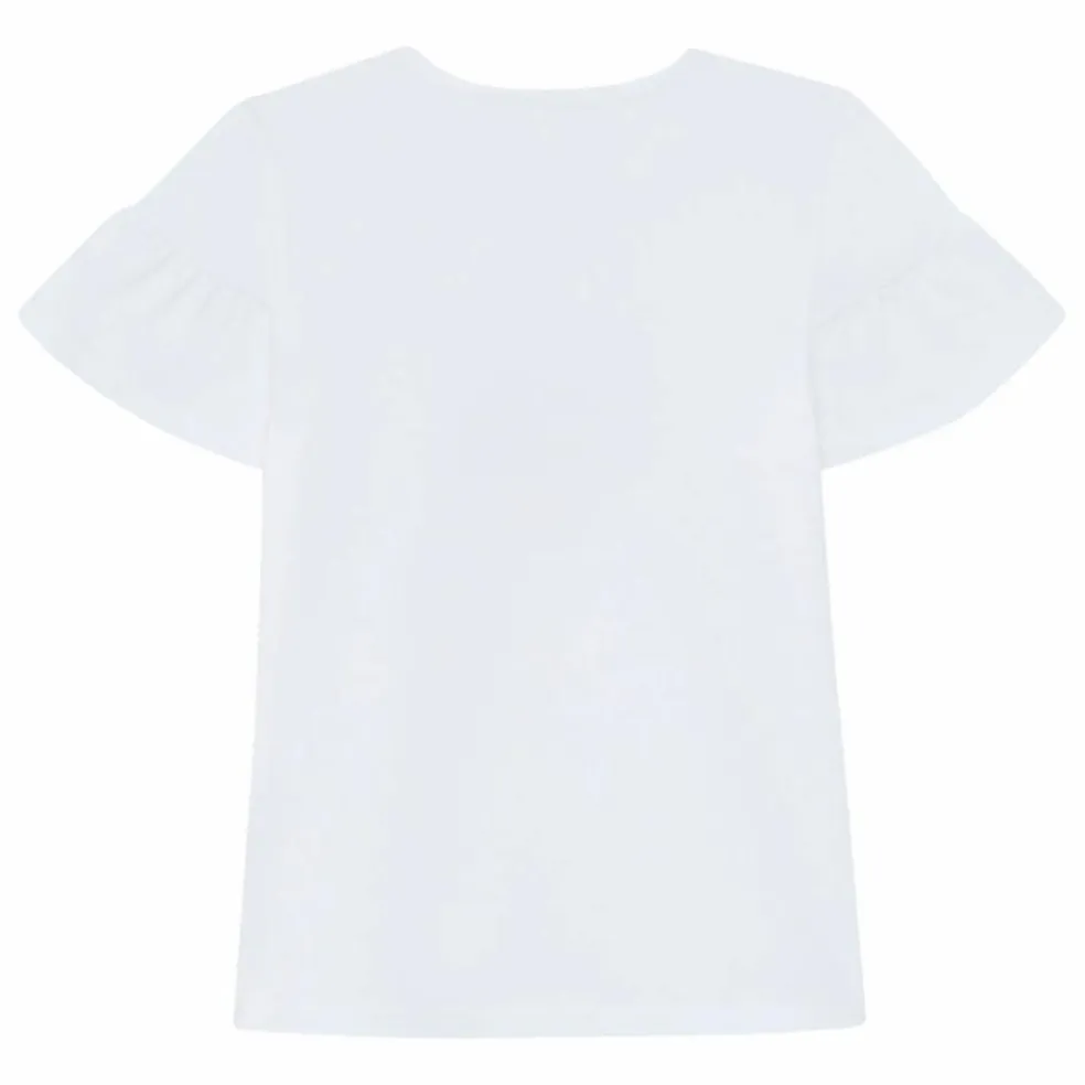 T-shirt Perles Bouquet de Fleurs | Jaune