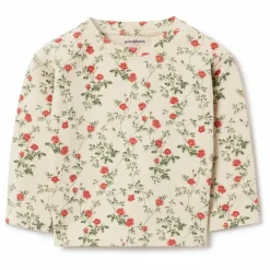 T-shirt Petit Rose Mini | Ecru