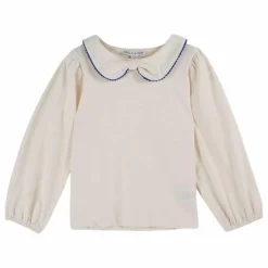 T-shirt Picote Coton Bio | Crème