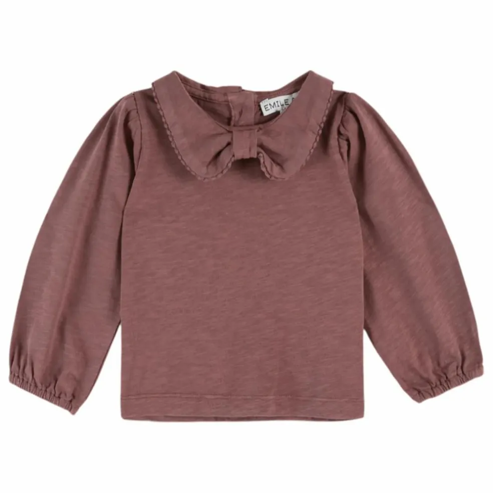 T-shirt Picote Coton Bio | Violine