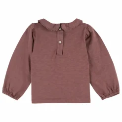 T-shirt Picote Coton Bio | Violine