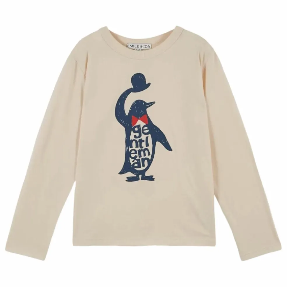 T-shirt Pingouin | Ecru