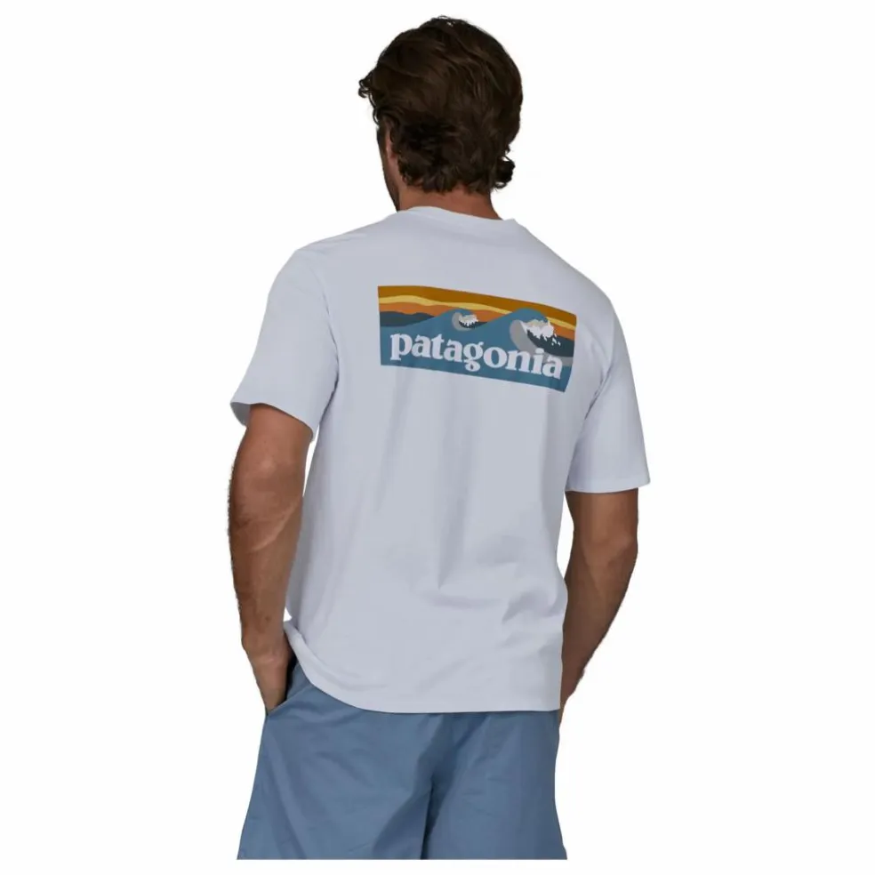 T-shirt Poche Boardshort Logo Recyclé | Bleu Clair