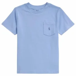 T-shirt Poche Jersey | Bleu
