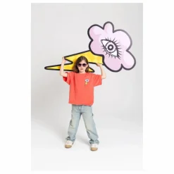 T-shirt Queen Coton Bio | Rouge cerise