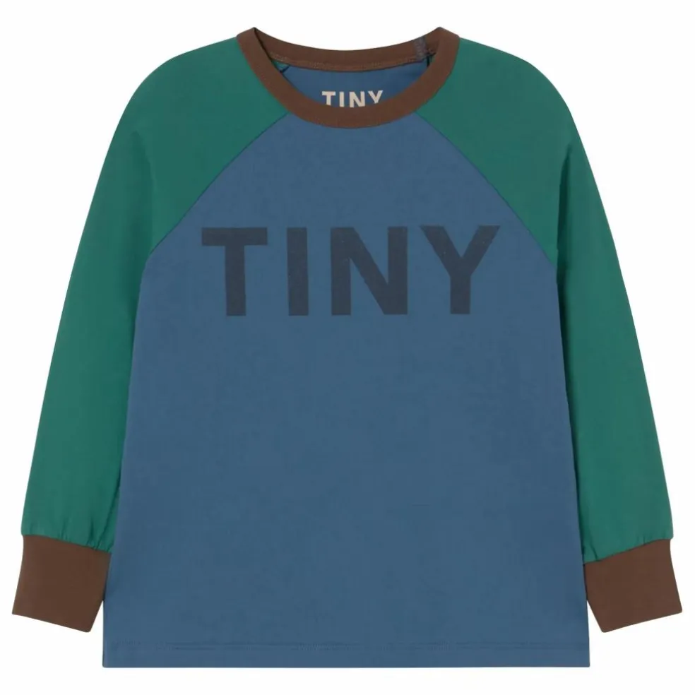 T-shirt Raglan Colorblock Coton Bio | Crème